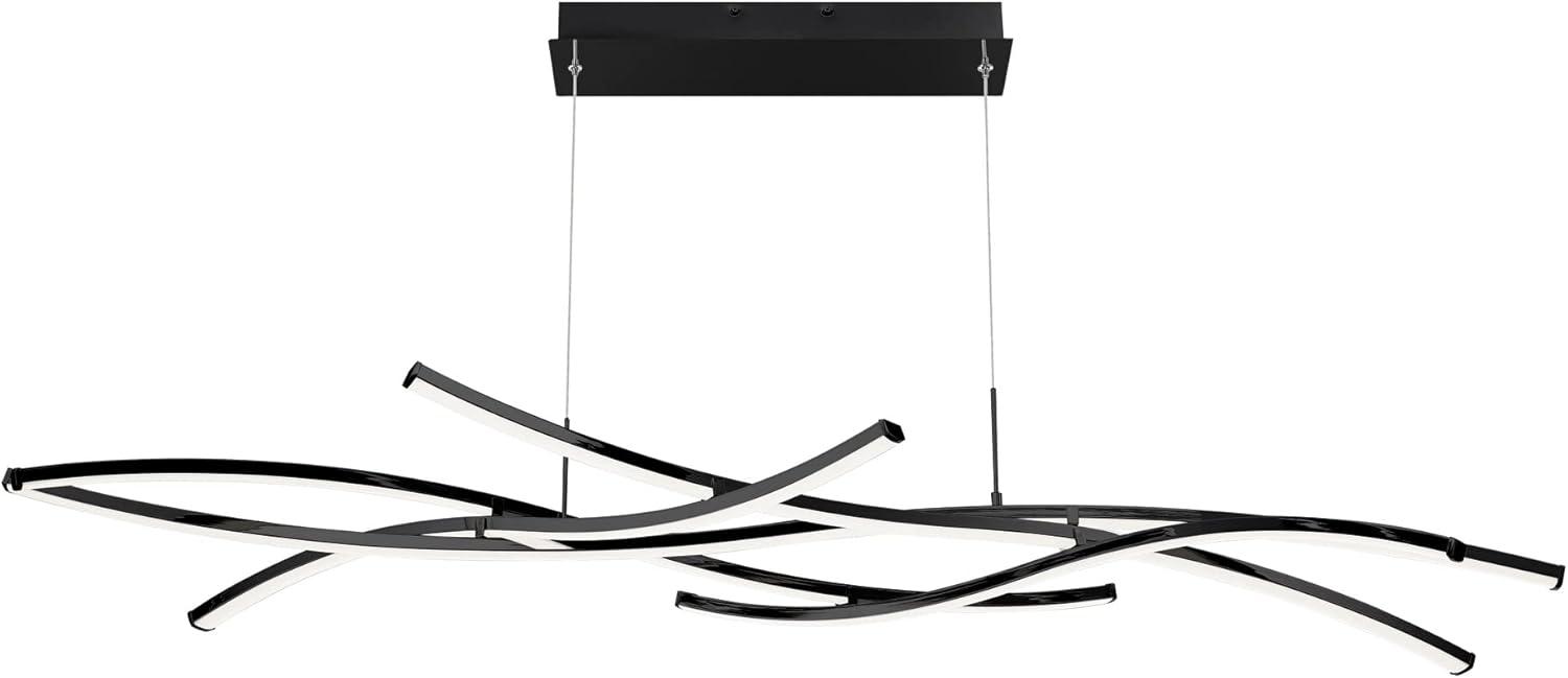 Divergence 9 - Light Dimmable LED Modern Linear Chandelier