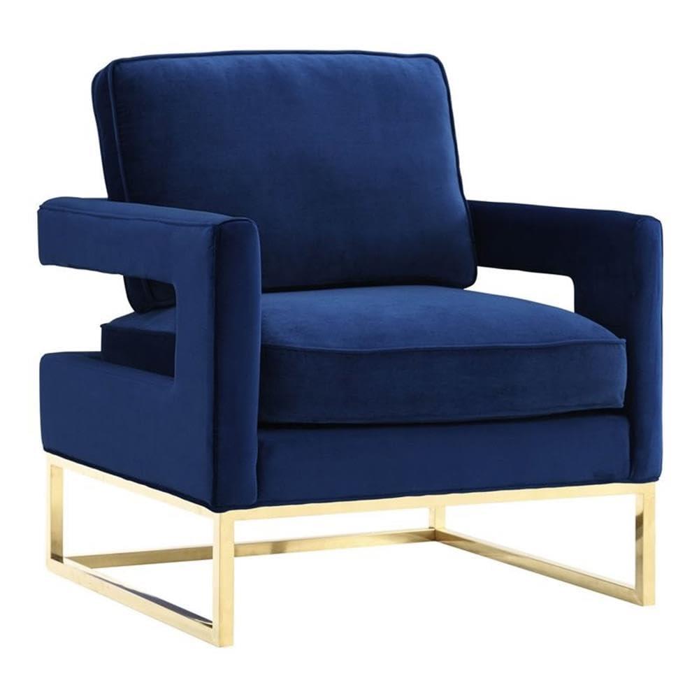 Velvet Accent Chair