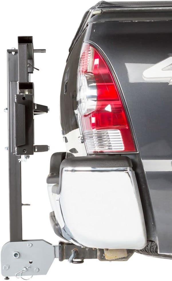 Black Widow MCC-500-F-Folding Steel Hitch Carrier for Dirt Bikes