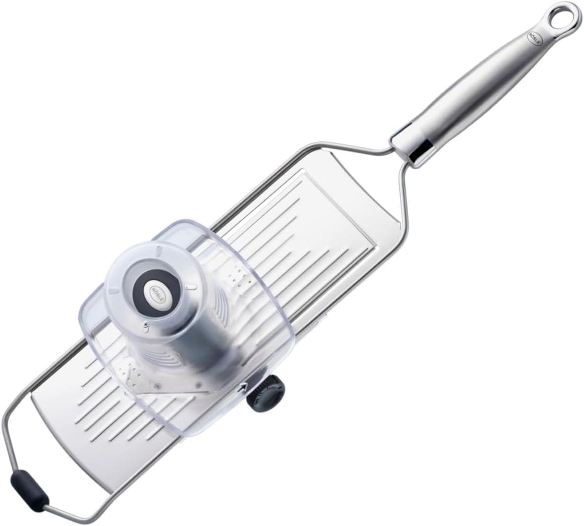 Rosle Adjustable V-Slicer - Not New Condition Stainless Steel