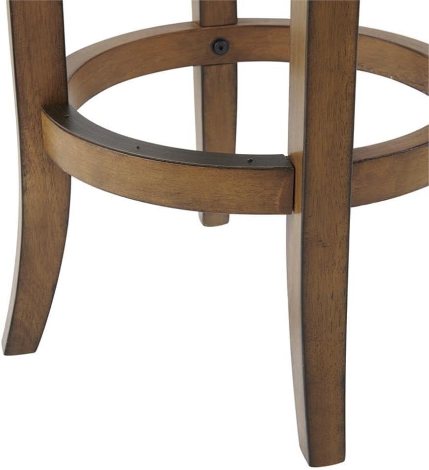 Natick Solid Rubber Wood Counter And Bar Stool