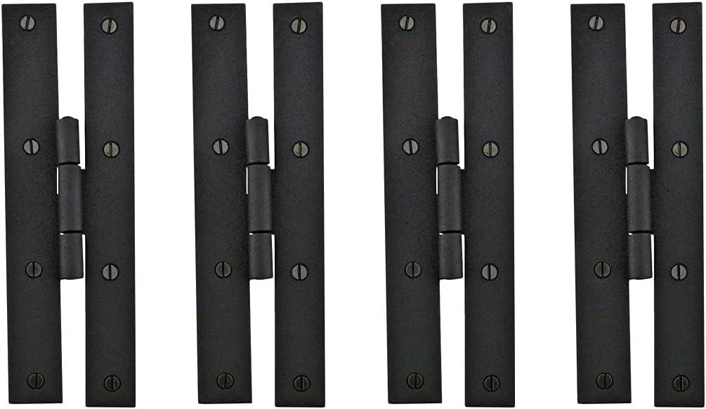 The Renovators Supply Inc. 7" H x 2.25" W Surface Mount Pair Door Hinges (Set of 4)