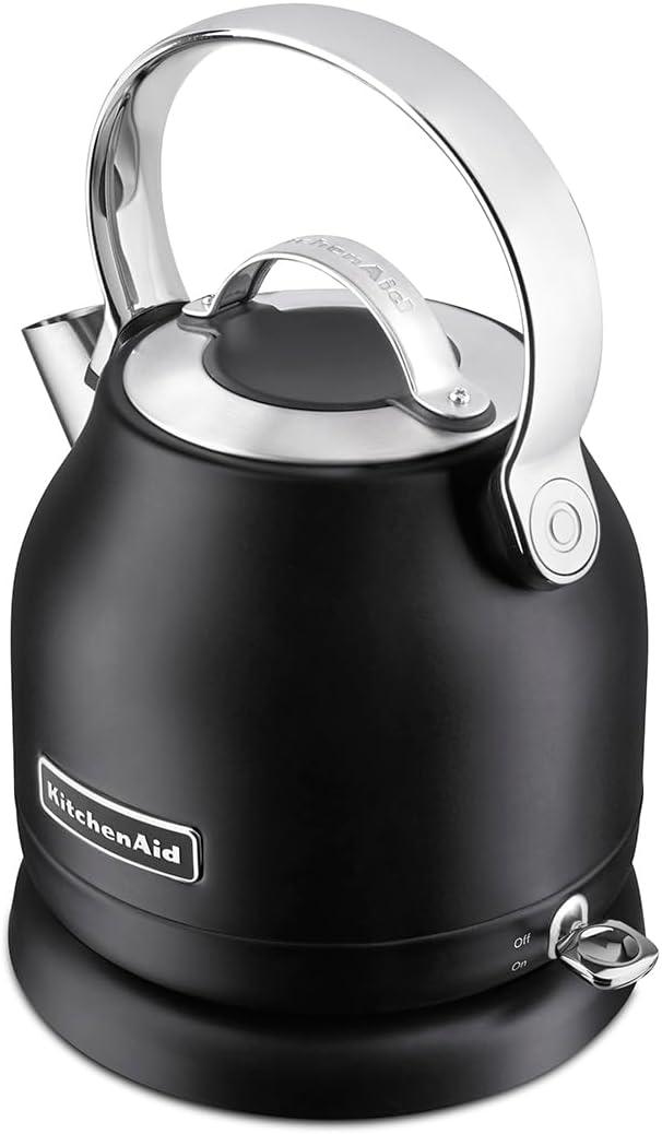 KitchenAid 1.25 L Electric Kettle, Black Matte, KEK1222