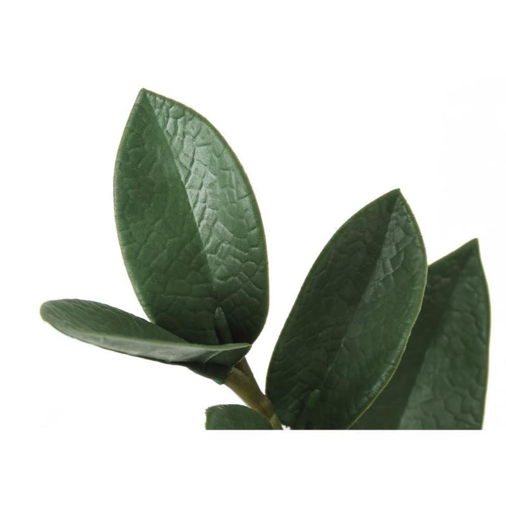 Monarch Specialties Artificial Plant 29 inch Tall Zz Tree Indoor Faux Fake Floor Greenery Potted Real Touch Decorative Green Leaves Black Pot