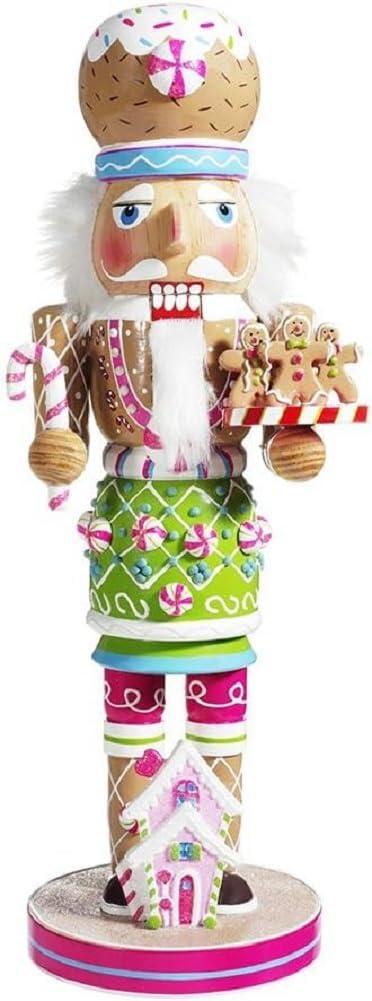 Wooden Gingerbread Nutcracker