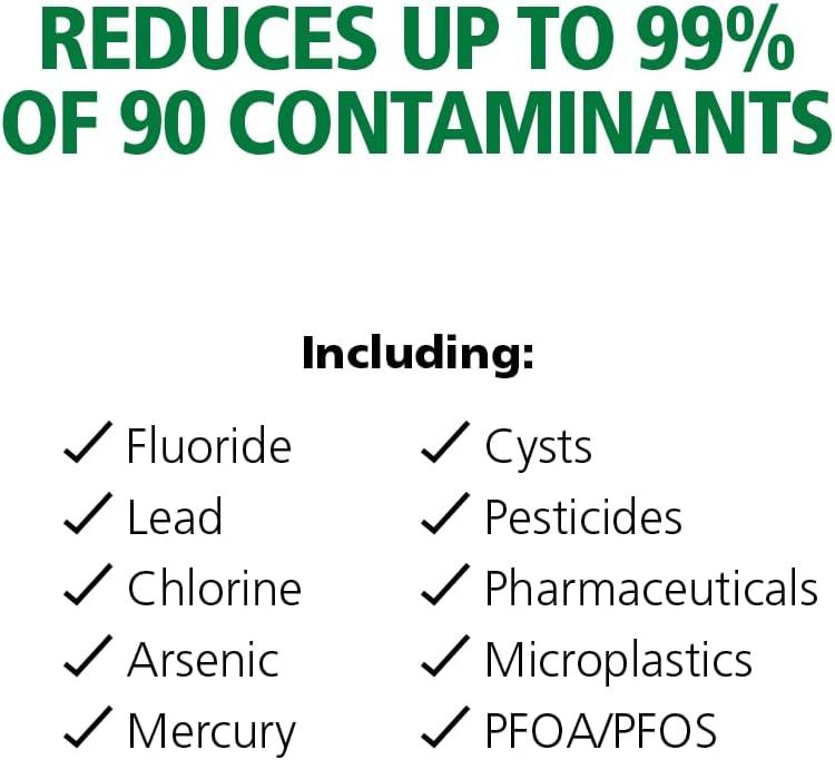 AO Smith Reverse Osmosis Water Filter Replacement Cartridges - Carbon Replacement Filters for AOS-HERO RO Filtration Systems - Reduce Chlorine & Other Contaminants from Drinking Water - AOS-HERO-S1S3
