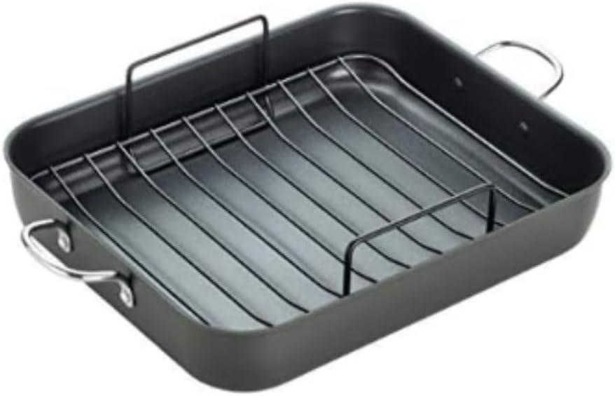 T-fal 14 in. Non-Stick Hard Anodized Aluminum Roasting Pan