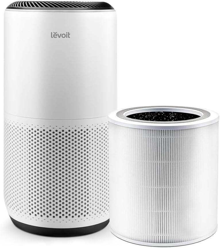 Levoit PlasmaPro 400S Replacement Filter: True HEPA, Captures Odors, Mold, Dust, Pet Dander, Compatible with Levoit Air Purifiers