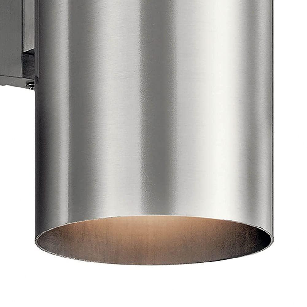 Kichler 2 -Light 15-in H Bronze Hardwired Outdoor Wall Light