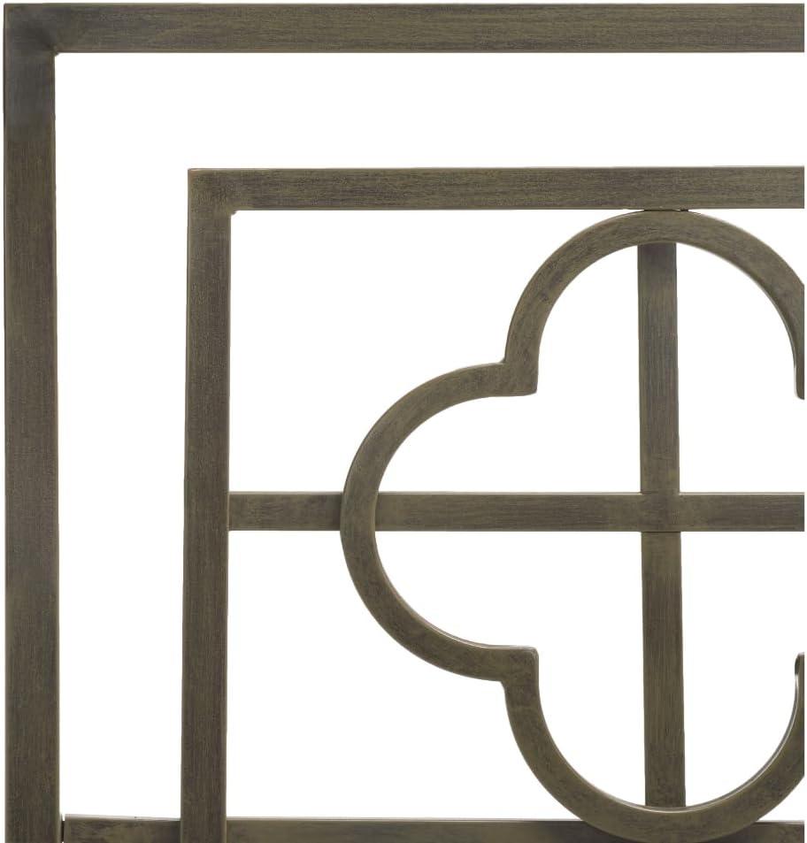 SAFAVIEH Home Collection Lucina French Silver Headboard, Full