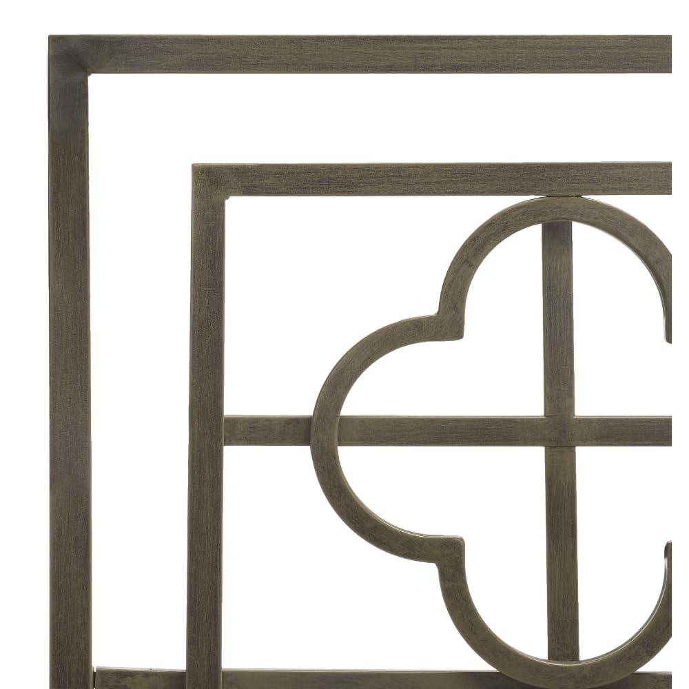 SAFAVIEH Home Collection Lucina French Silver Headboard, Full