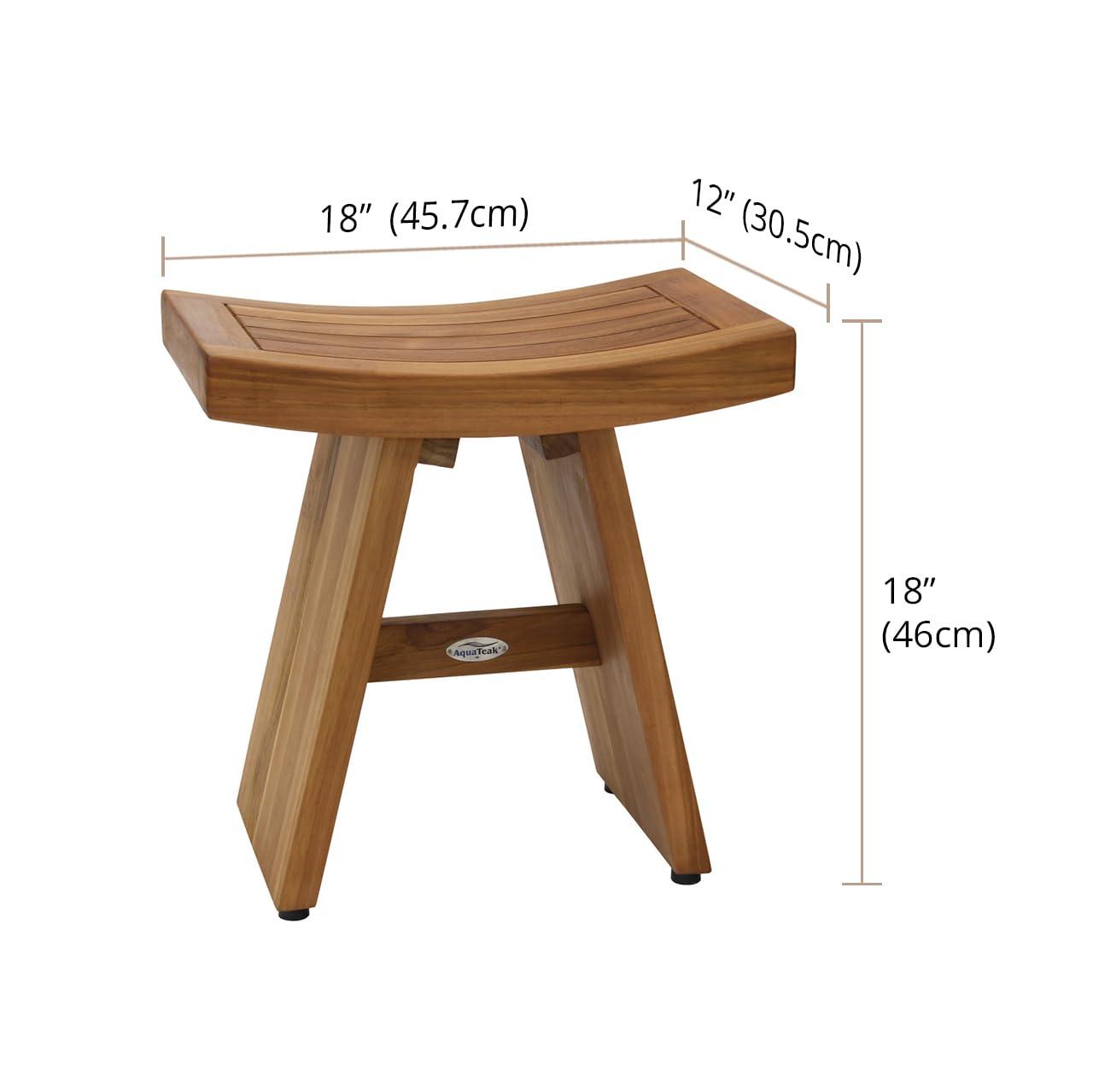 Aqua Teak The Original 18" Asia Teak Shower Bench