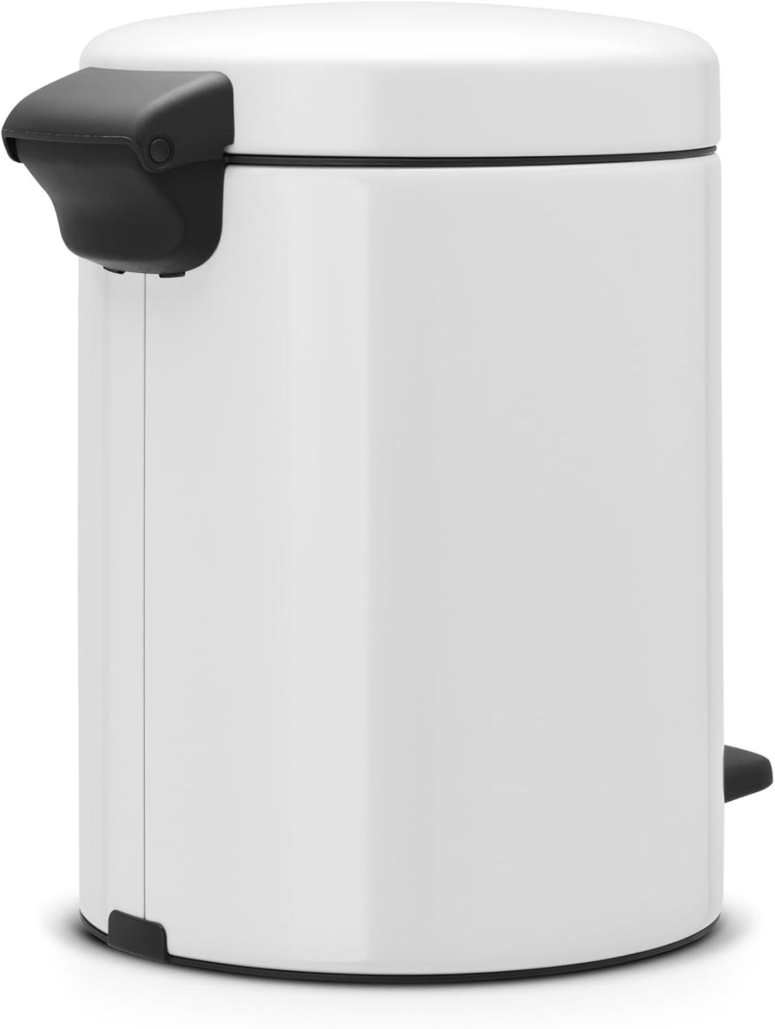 Brabantia NewIcon Step On Trash Can, 1.3 Gallon (5 Liter)