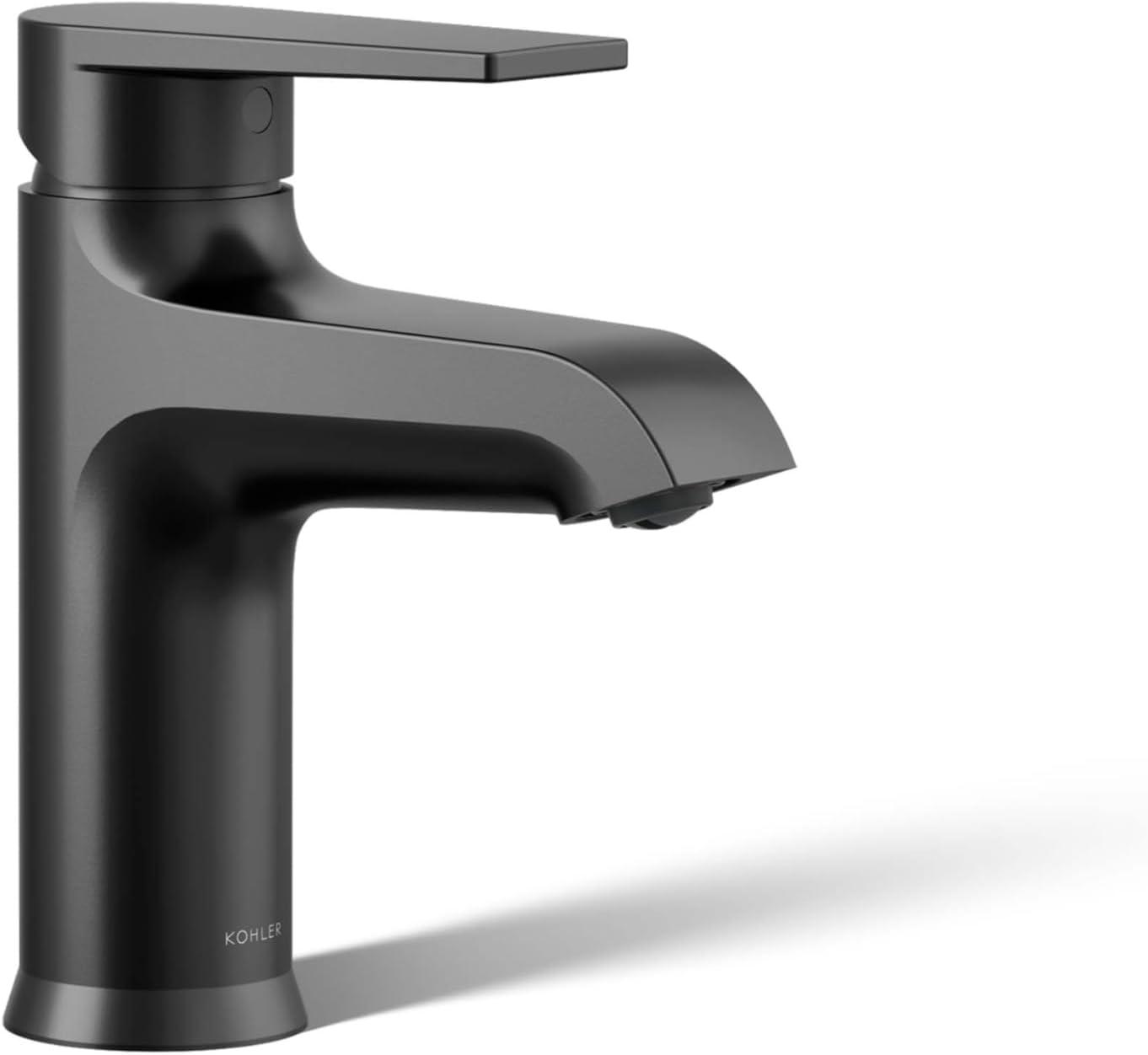 Kohler Hint Single-Handle Bathroom Faucet with Pop-Up Drain Assembly, One Hole Bathroom Sink Faucet, 1.2 gpm