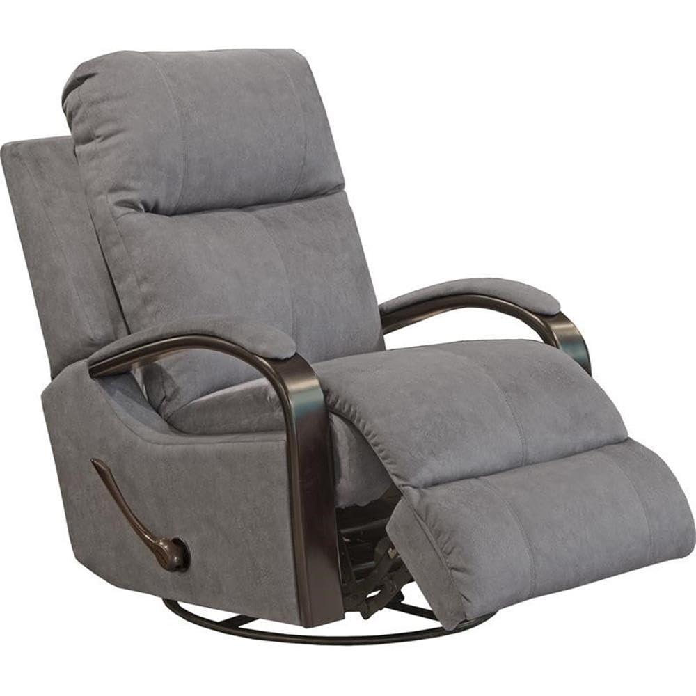 Fouts Upholstered Swivel Glider Recliner