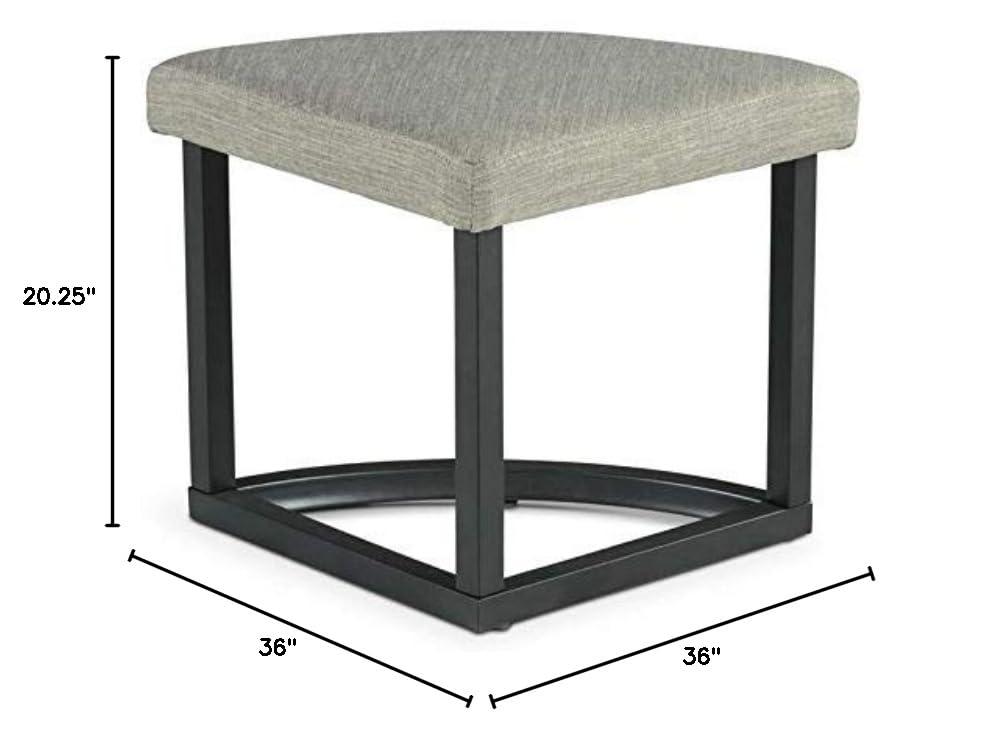 17 Stories Stannos 36" Round Coffee Table with 4 Stools