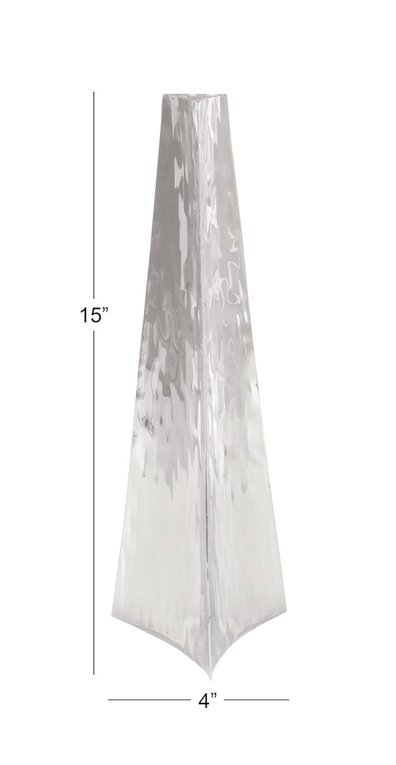 Ousmane Stainless Steel Floor Vase