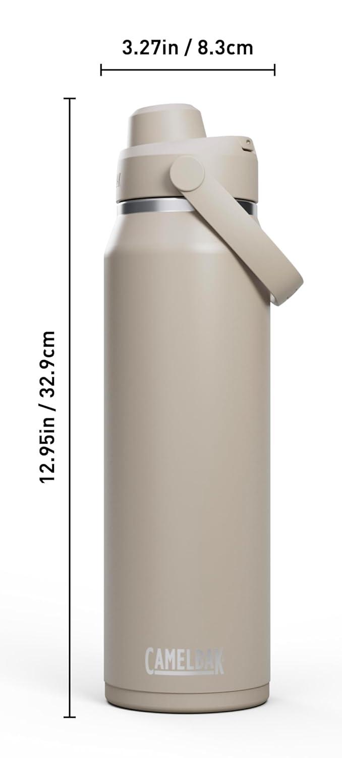 CamelBak Thrive Chug Insulated Stainless Steel Water Bottle Stone, 32oz