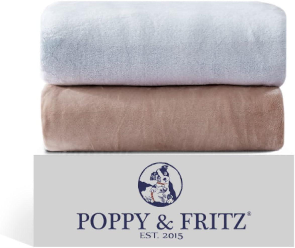 Poppy & Fritz Solid Ultra Soft Plush Pink Blanket