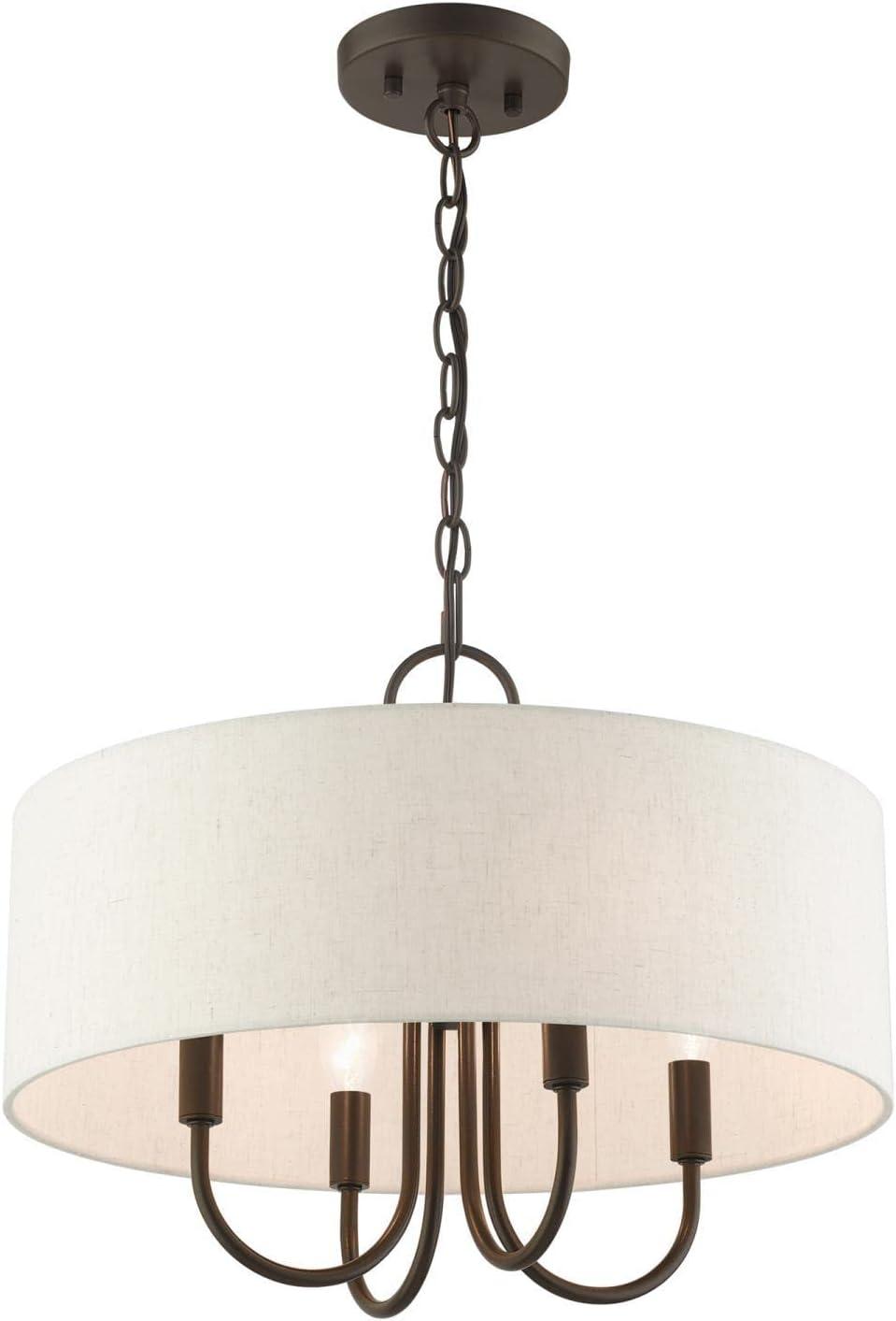 Livex Lighting Blossom 4 - Light Pendant in  English Bronze