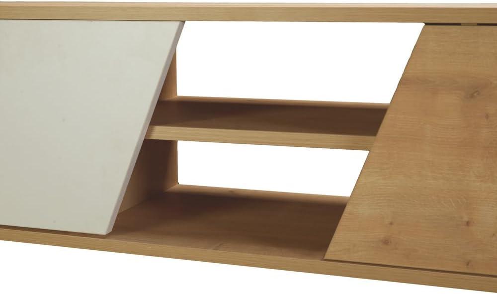 Niche TV Stand for TVs up to 70" Light Oak