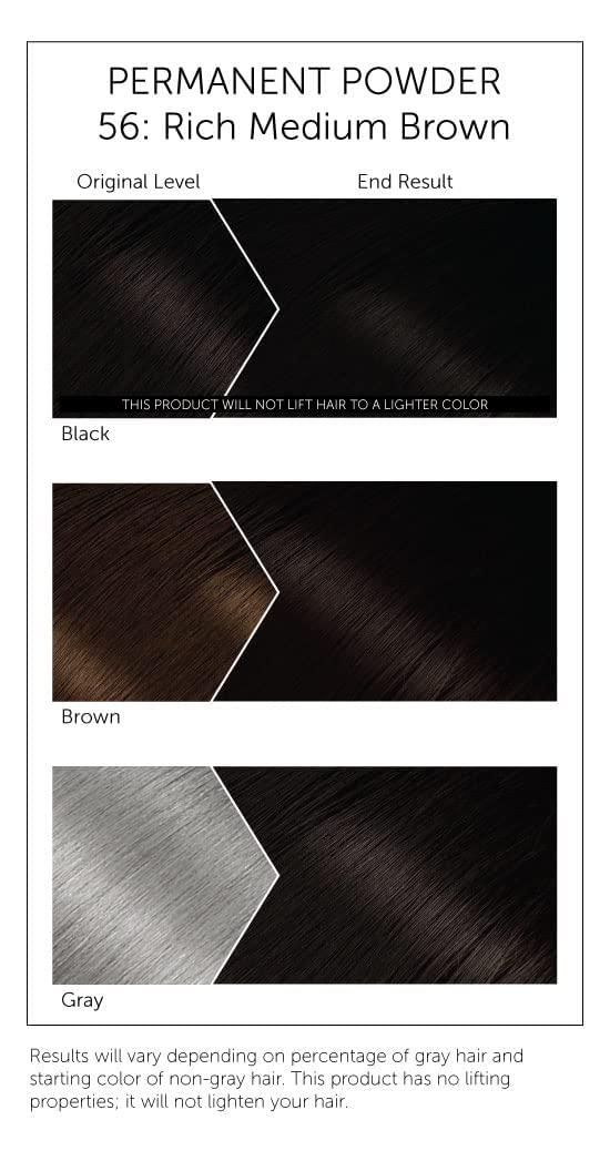 Bigen Permanent Powder Haircolor (Color : Rich Medium Brown #56), Female