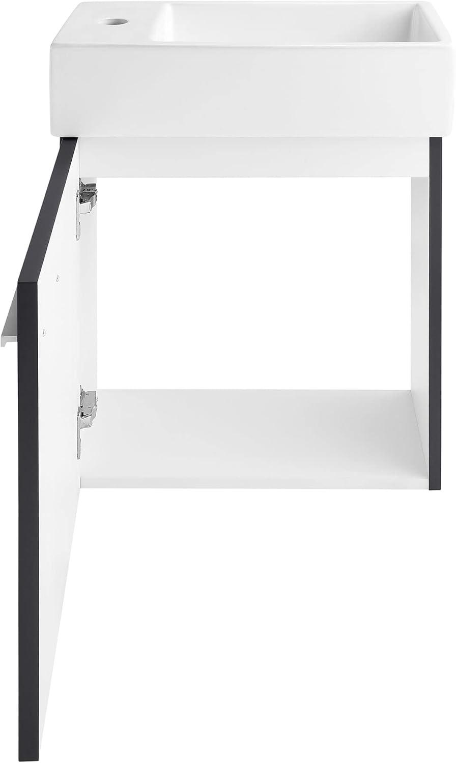 Colmer 18" Wall-Mounted Bathroom Vanity