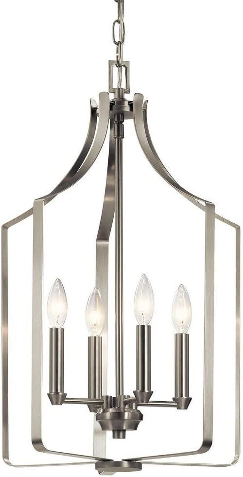 Morrigan 15" 4 Light Mini Chandelier Brushed Nickel