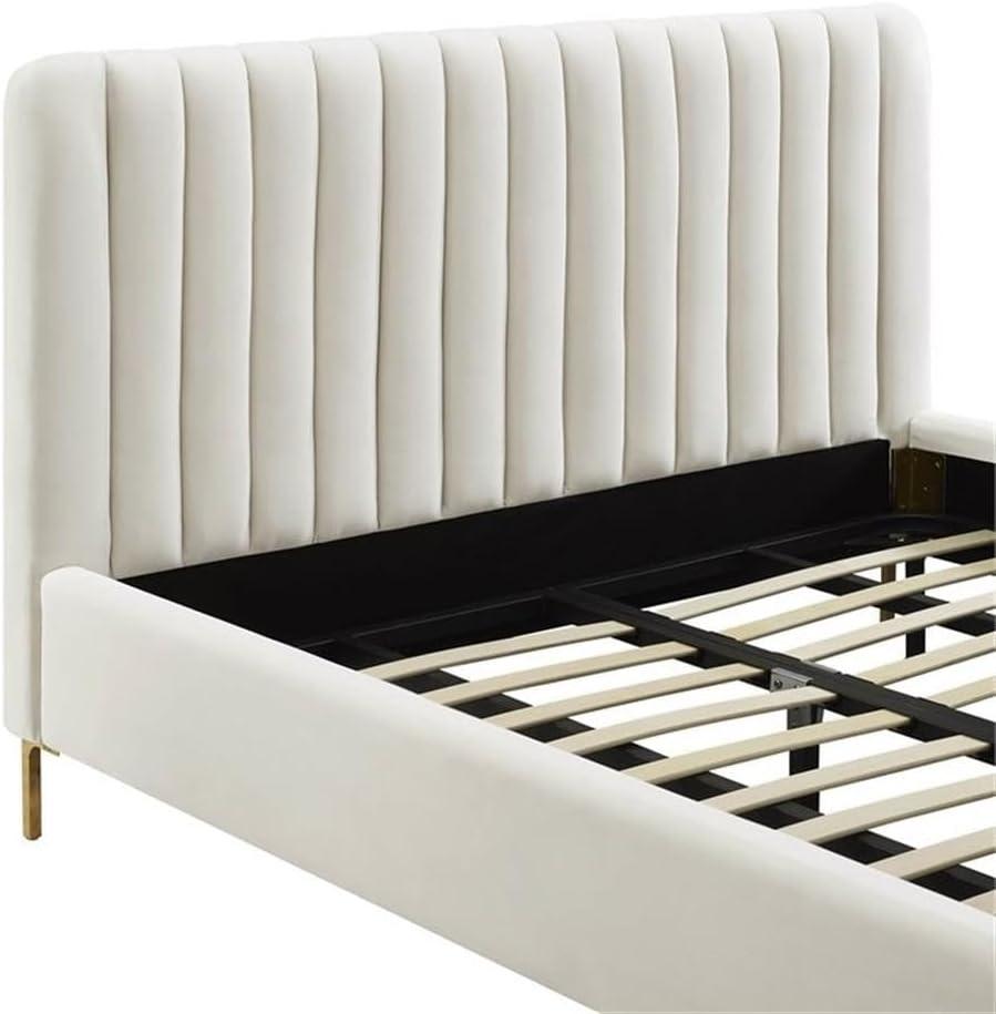 TOV Furniture Angela Cream Bed in Full