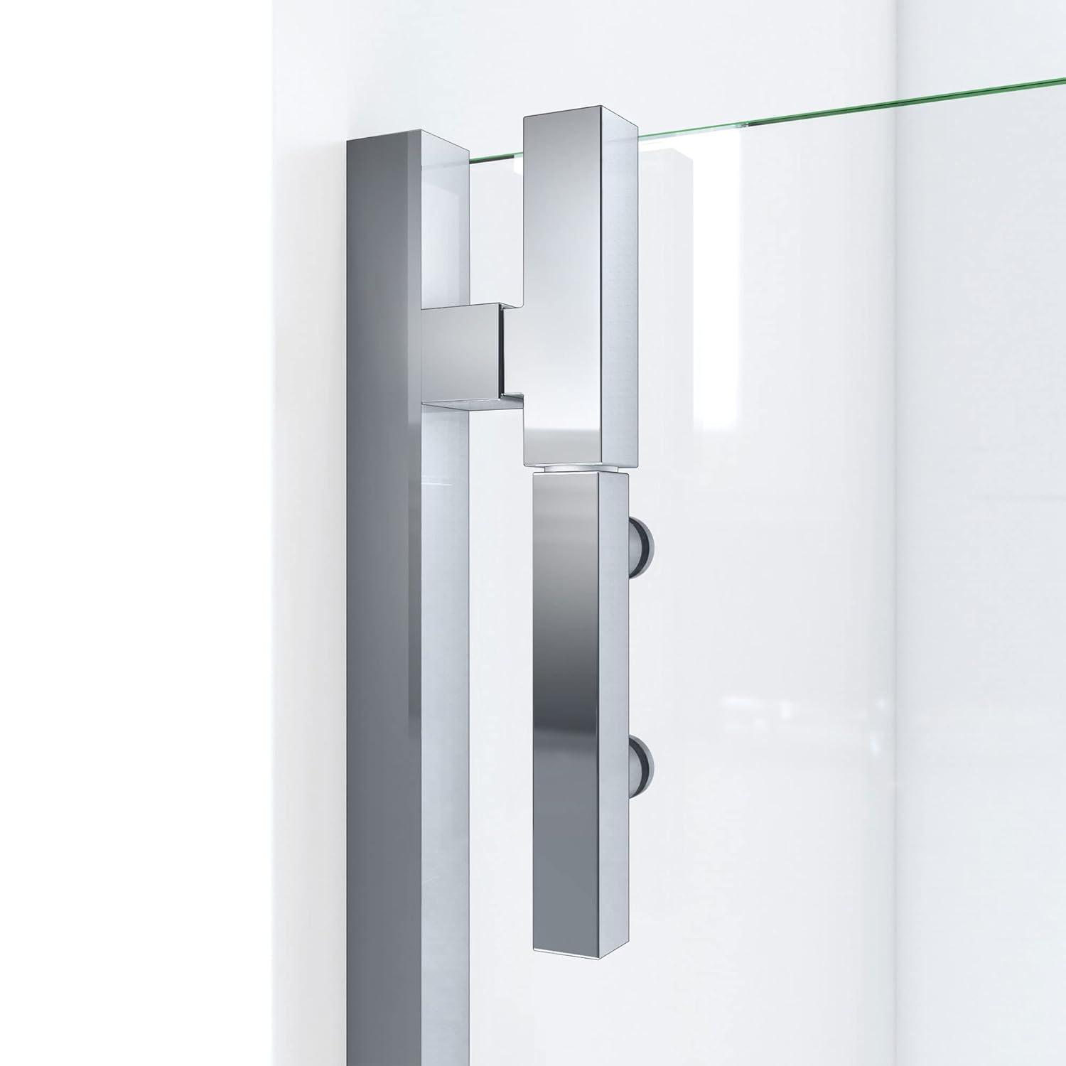 DreamLine Ascend 64-65 in. W x 72 in. H Frameless Pivot Shower Door