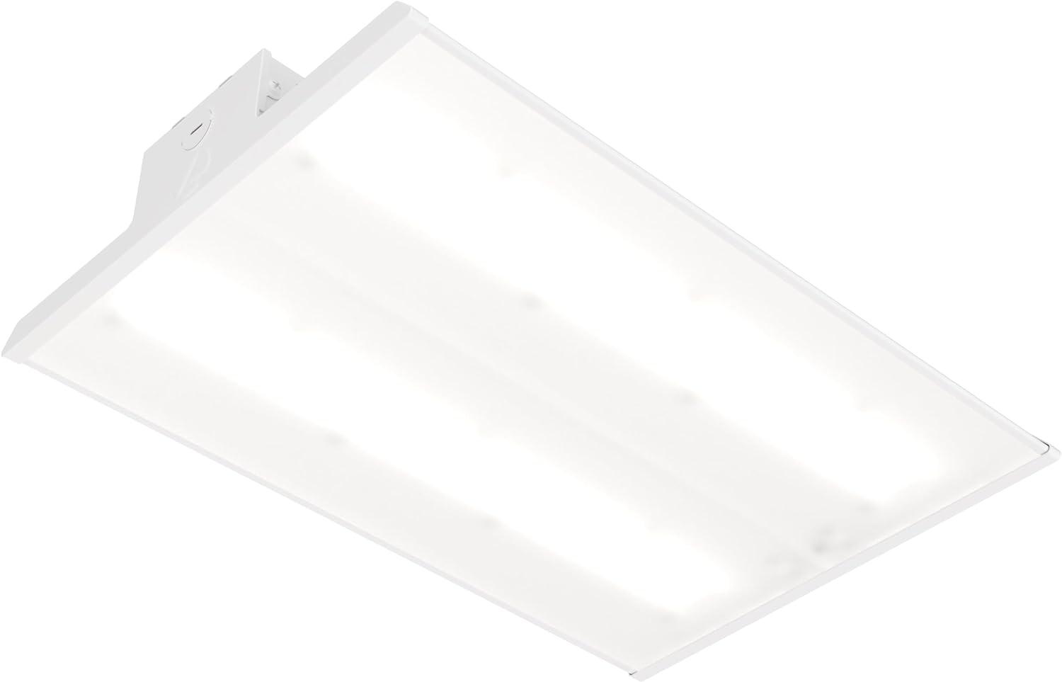 Lithonia Lighting IBE 1.5 Ft. 200-Watt Equivalent Adjustable Lumen and CCT Integrated LED White High Bay Light