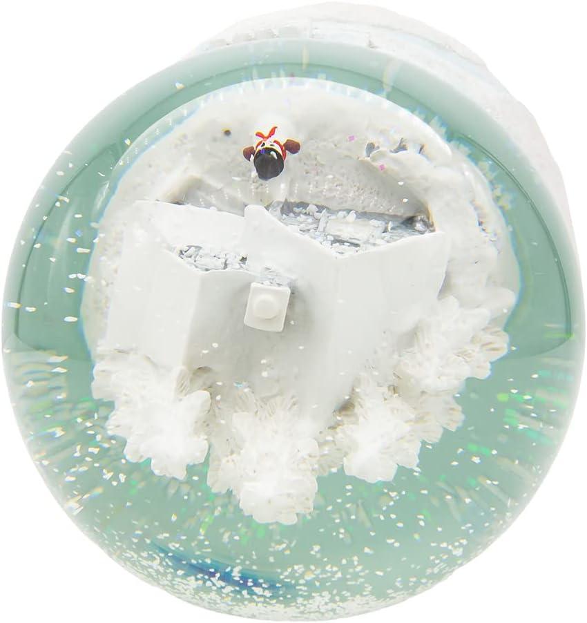 Kurt Adler 120MM Musical Snowy House Water Globe