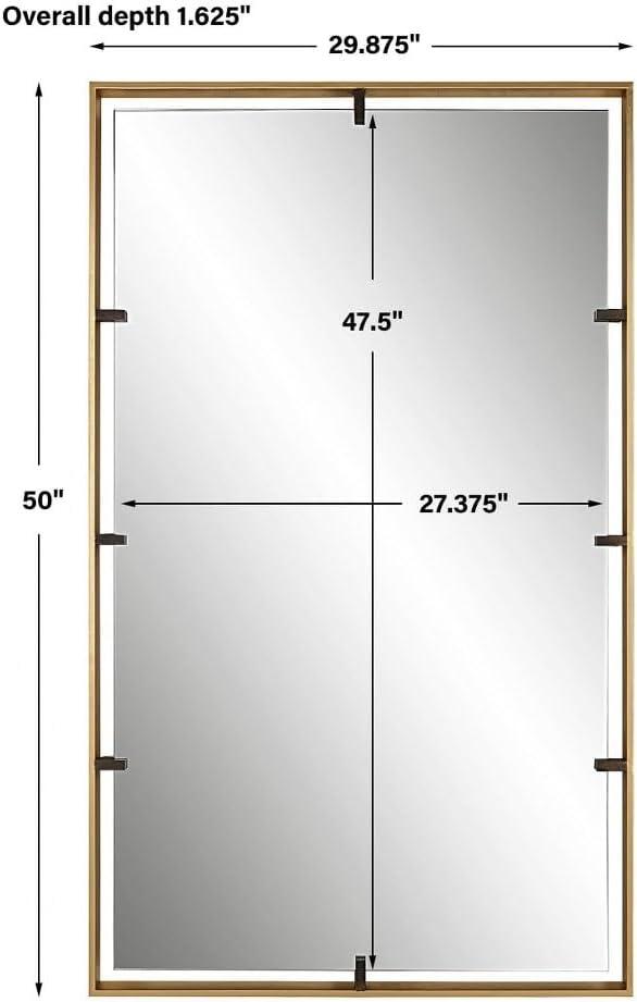 Uttermost Egon Gold Wall Mirror