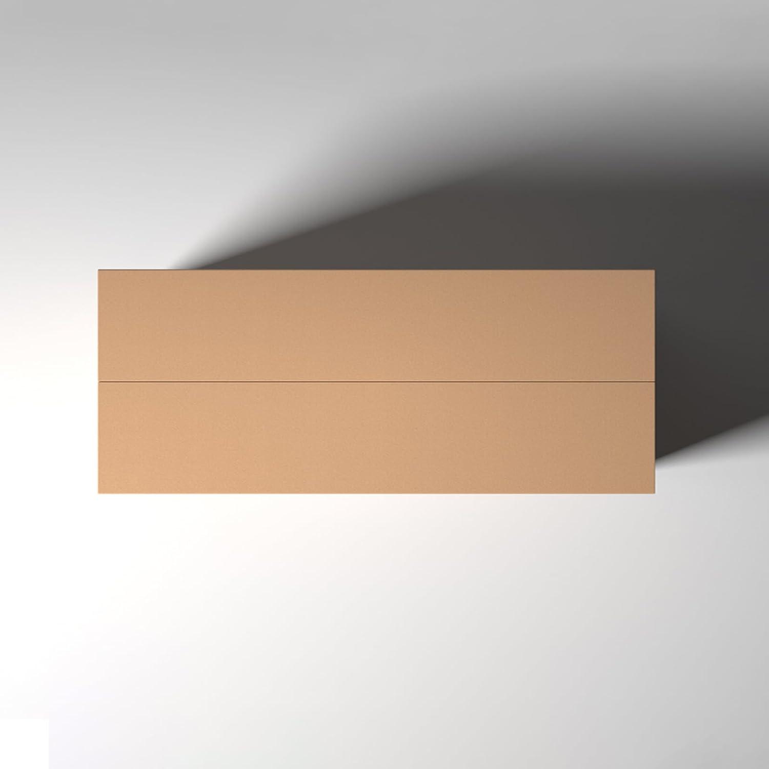 White High Gloss 3-Drawer Nightstand with LED Lights