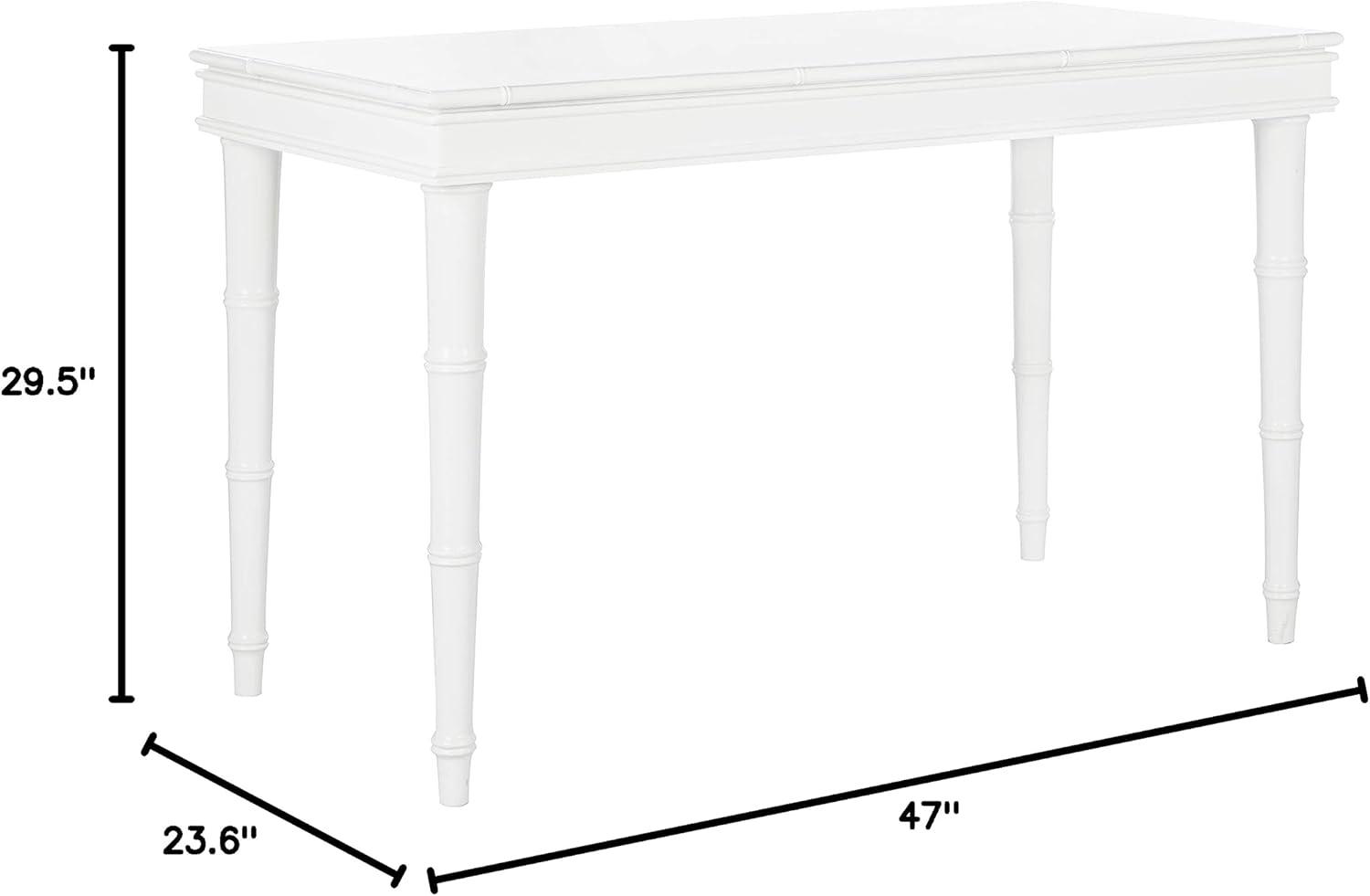 Noely Single Drawer Writing Desk  - Safavieh