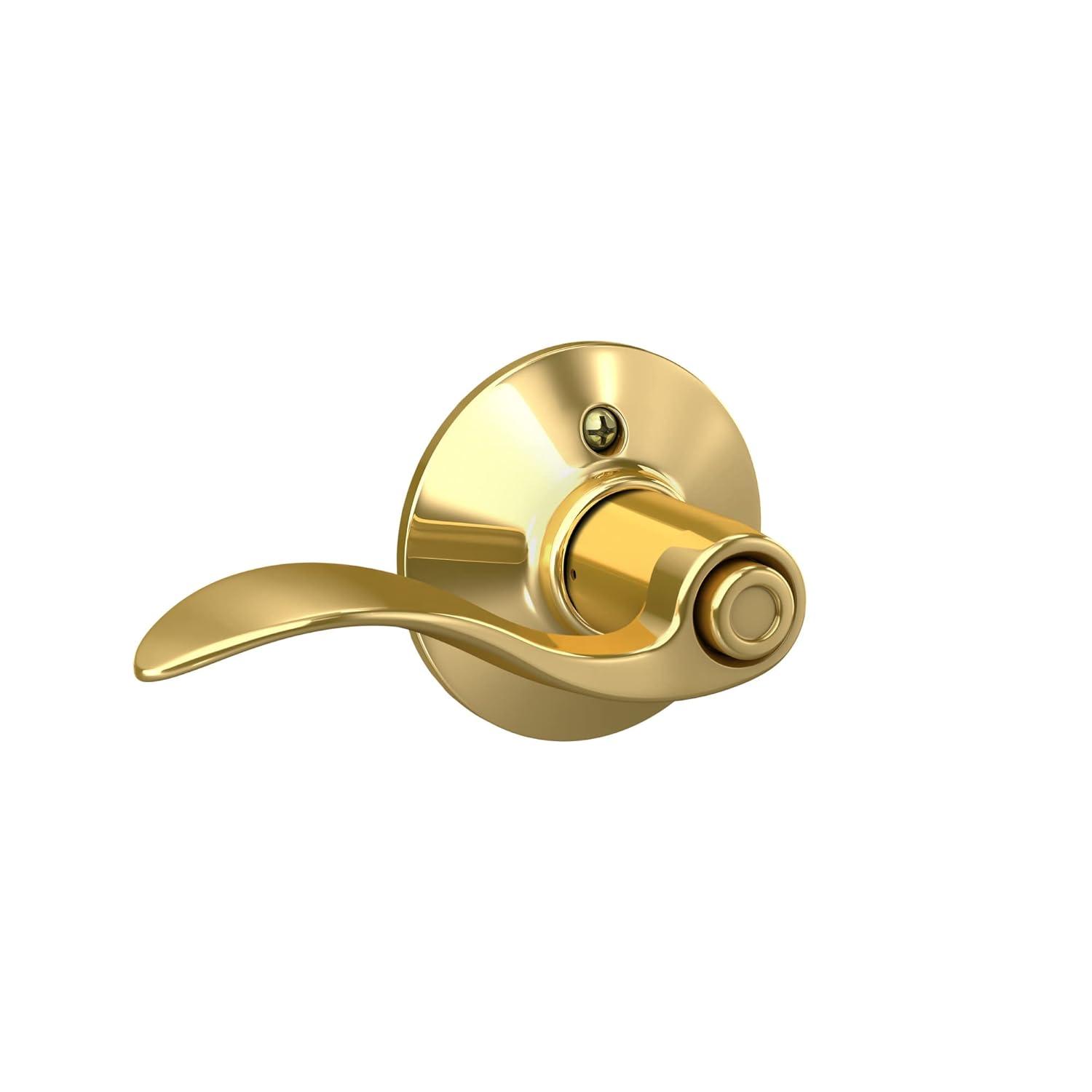 Accent Privacy Door Lever with Rosette