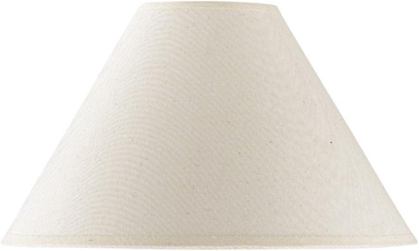 Coolie Cream Traditional 12" Fabric Lamp Shade