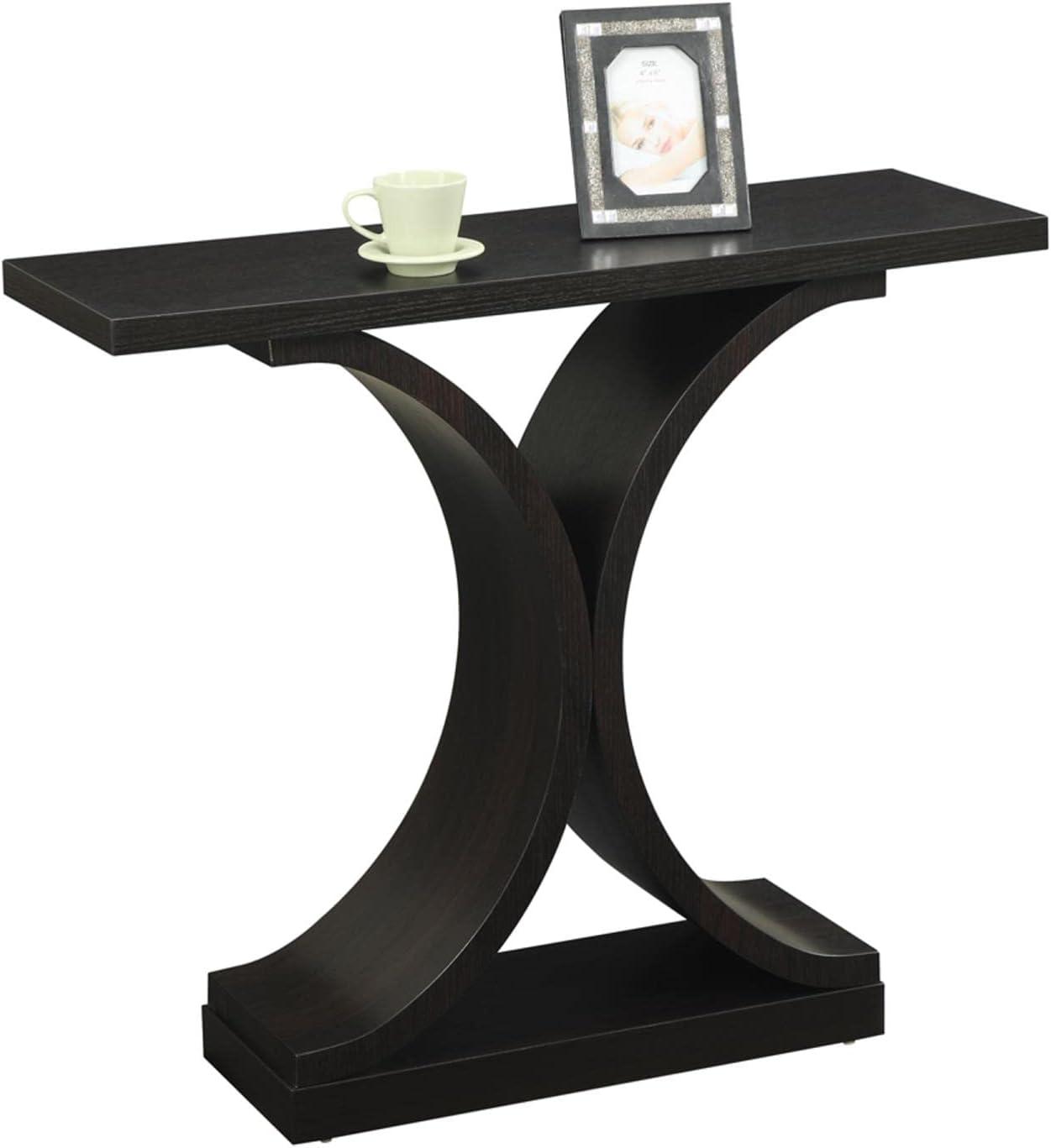 Newport Infinity Console Table, Espresso