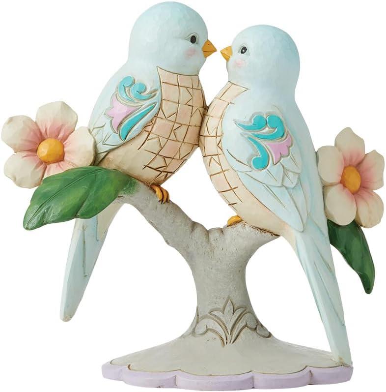 Jim Shore Heartwood Creek Figurine Two Lovebirds