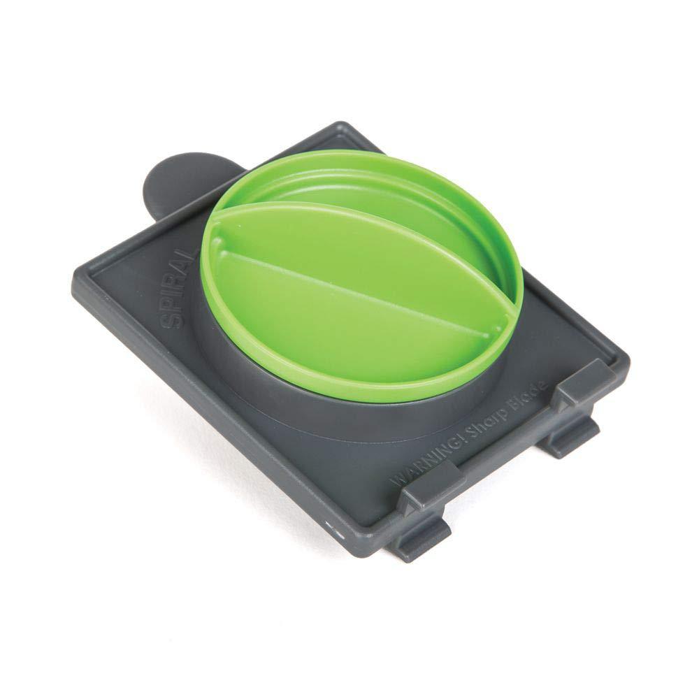 Prepworks Veggie Chopper Dicer and Spiralizer: Manual Food Chopper with Container, 3 Blades, Dishwasher-Safe