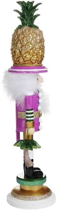 Kurt Adler Hollywood Pineapple Hat Nutcracker