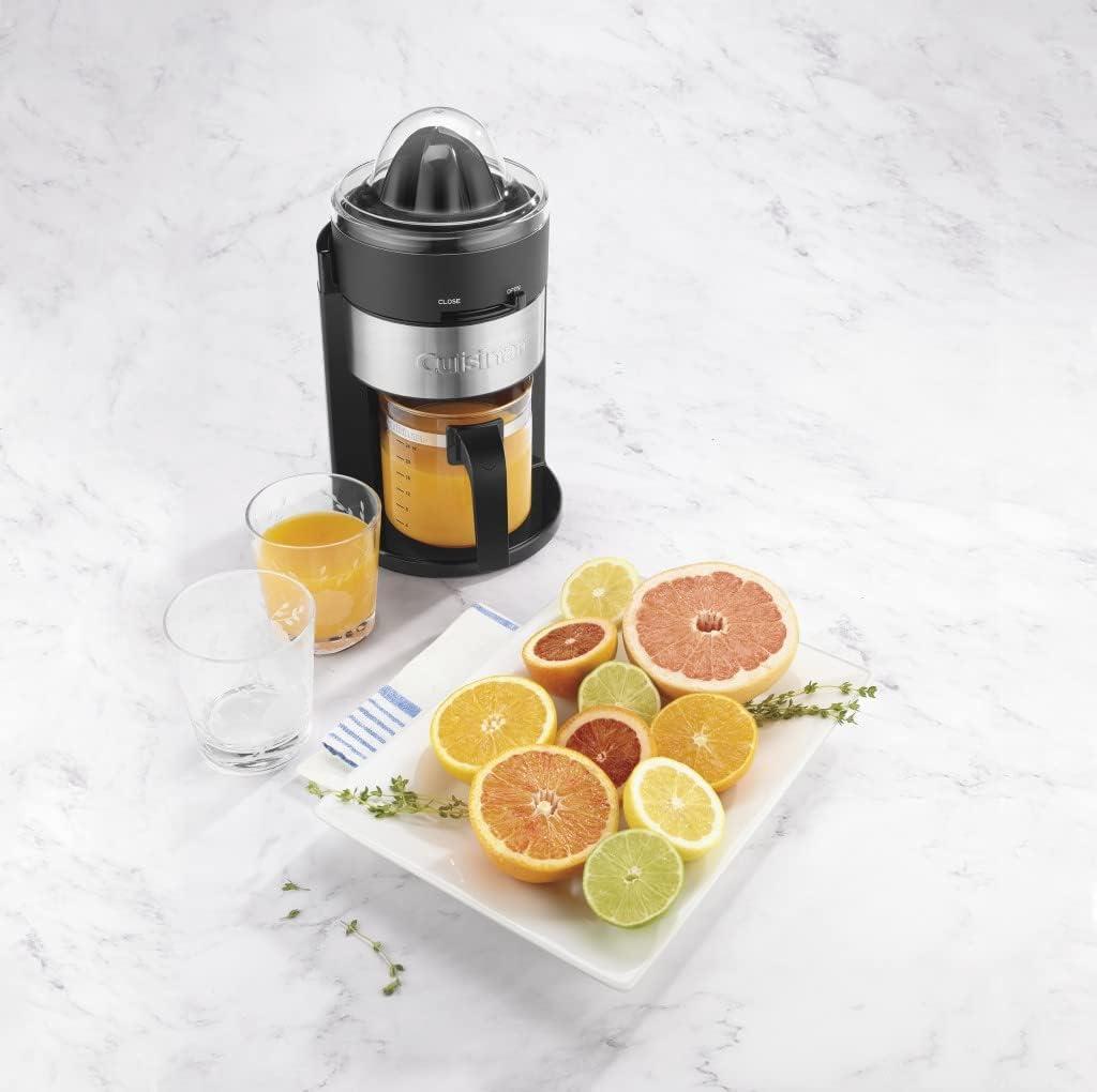 Stainless Steel Electric Citrus Juicer with Carafe