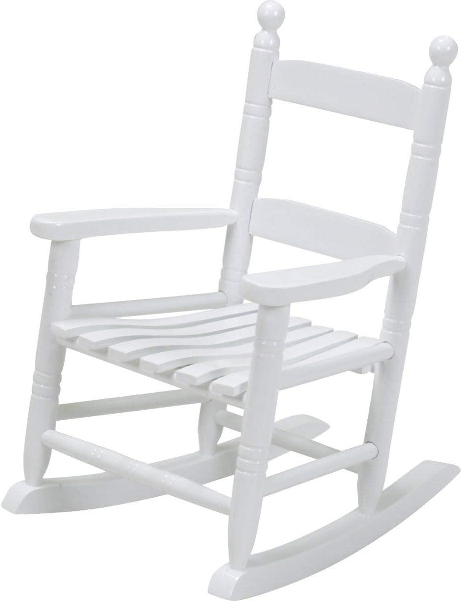 Jack Post Children's Rocker in White