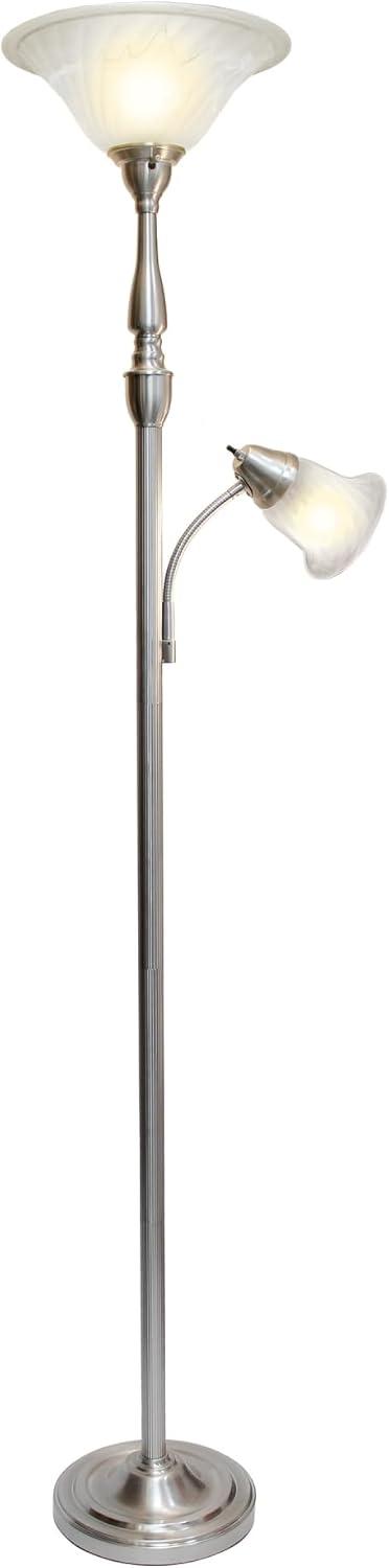 71" 2-Light Mother Daughter Floor Lamp - Elegant Designs