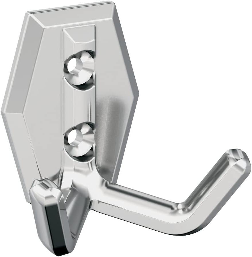 Benton Transitional Double Prong Decorative Wall Hook