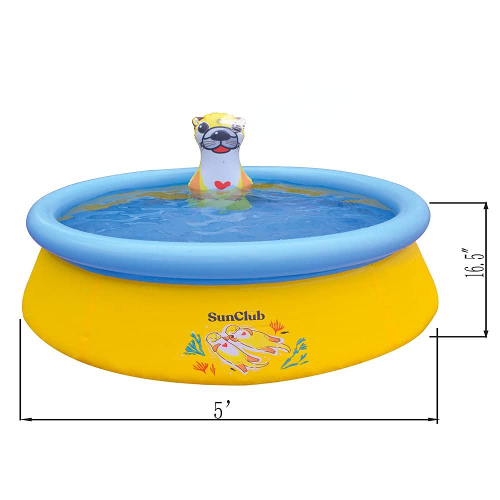 JLeisure JLeisure Inflatable Outdoor Above Ground Kid Swimming Pool