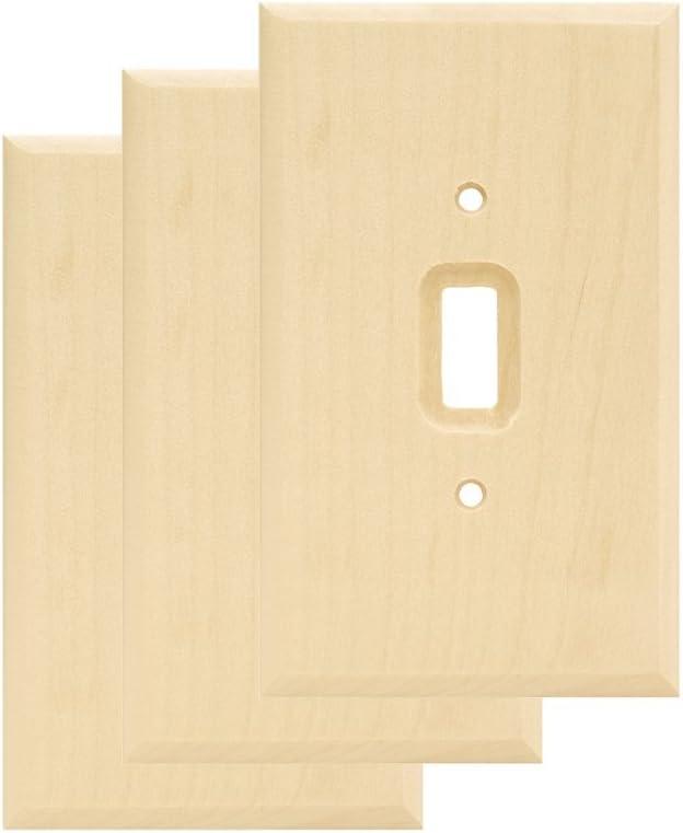 Franklin Brass 1-Gang Toggle Light Switch Wall Plate