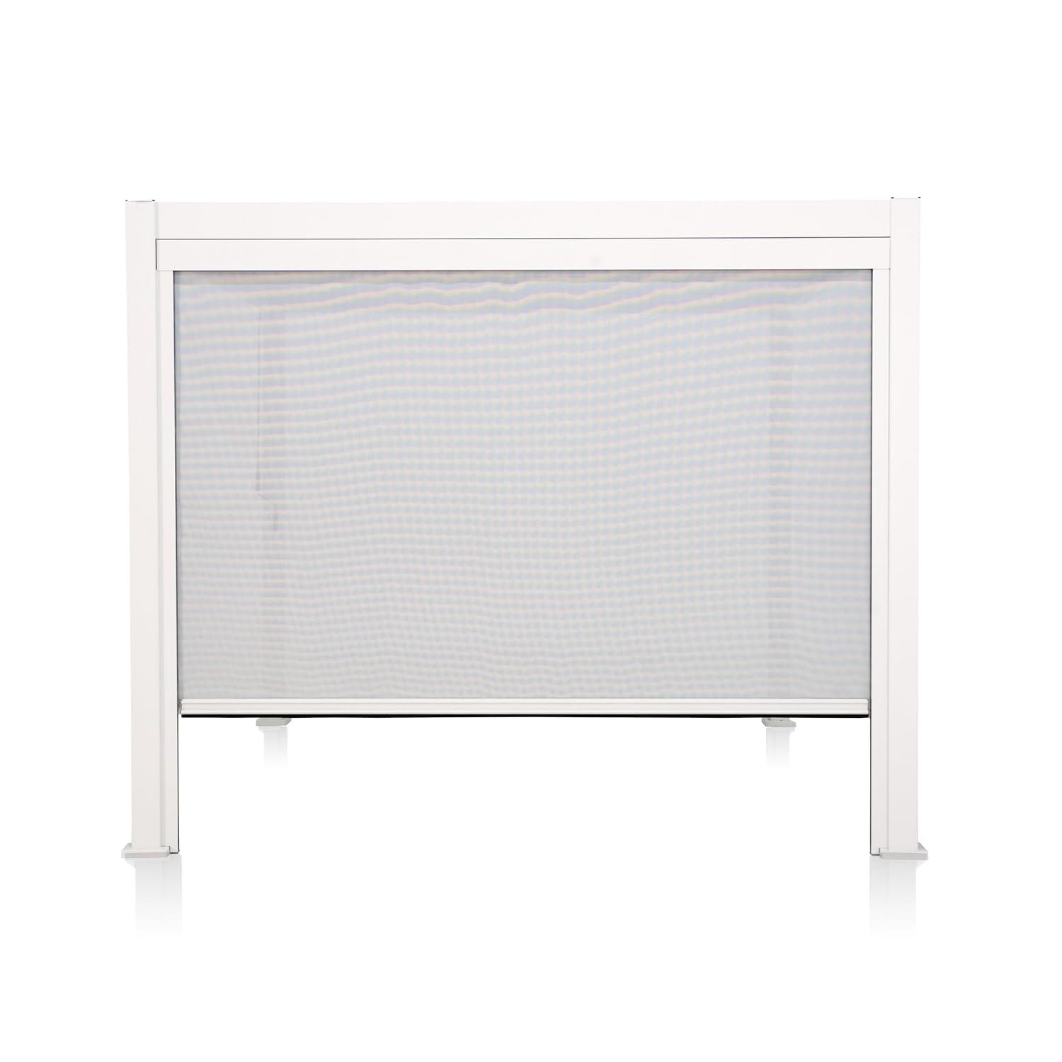 111 Aluminum Pull Down Privacy Screen for Pergola