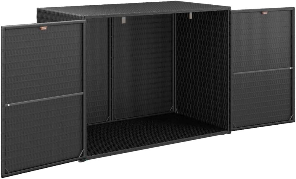 VidaXL Water Resistant Acacia Cabinet Deck Box