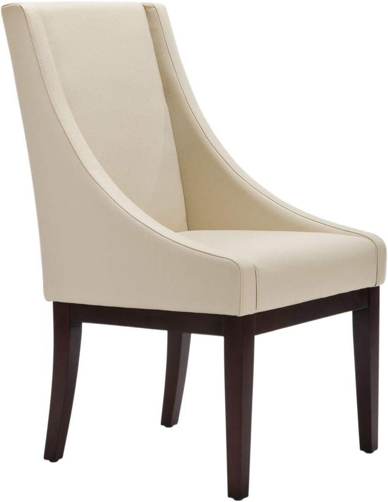 SAFAVIEH Velvet Sloping Arm Chair Champagne